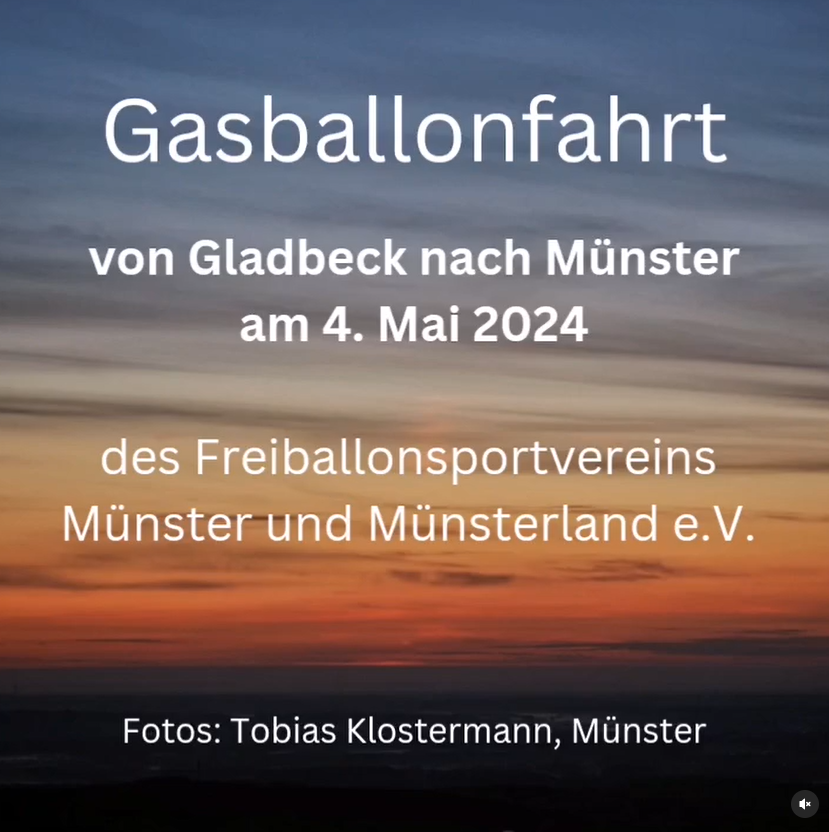 You are currently viewing Gasballonfahrt am 4. Mai 2024